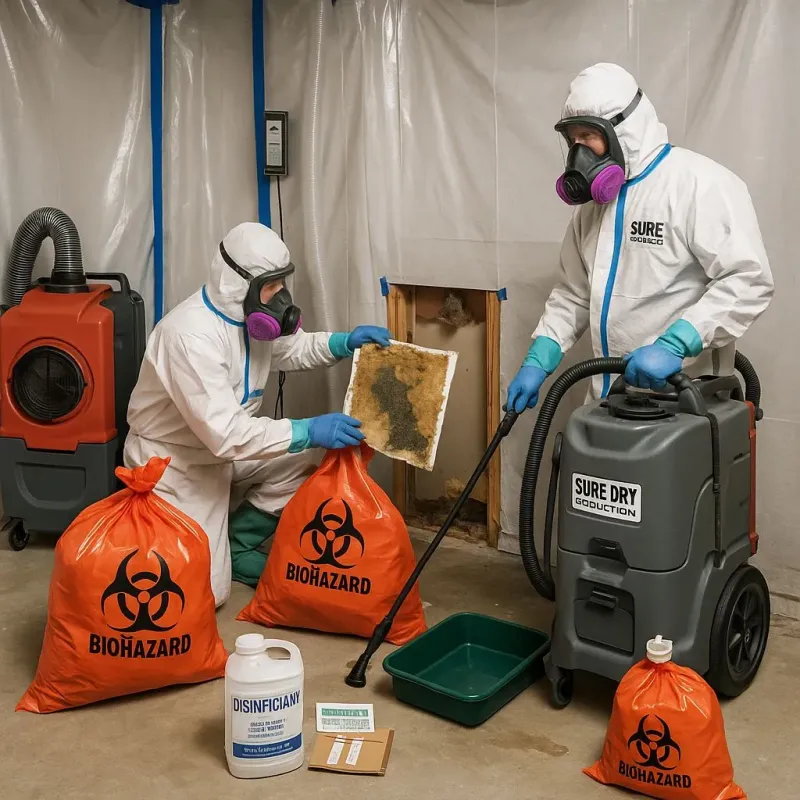 Contaminated Water Handling Protocols process in Long Beach, IN